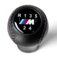 BMW Leather M Sport 3 Color Stitching 5 Speed Gear Shift Knob
