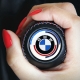 BMW Leather Early Motorsport Tri Color ///M stitched Gear Shift Knob Stick 5/6 Speed Manual Gearbox Shifter Lever