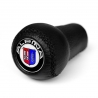 Short Shift Gear Knob For Alpina BMW 3 5 6 7 8 Series 4-5-6 Speed Manual Transmission Genuine Leather Shifter Lever Push-in Type