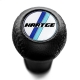 BMW Hartge Blue Classic Leather Gear Shift Knob Stick 5/6 Speed Manual Transmission Shifter Lever