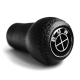 BMW Black Logo Leather Classic Gear Shift Knob Stick 5/6 Speed Manual Transmission Shifter Lever