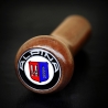 Mahogany Wood Gear Stick Shift Knob For Alpina & BMW 3 5 6 7 8 Series 4-5-6 Speed Manual Transmission Shifter Lever Push-in Type