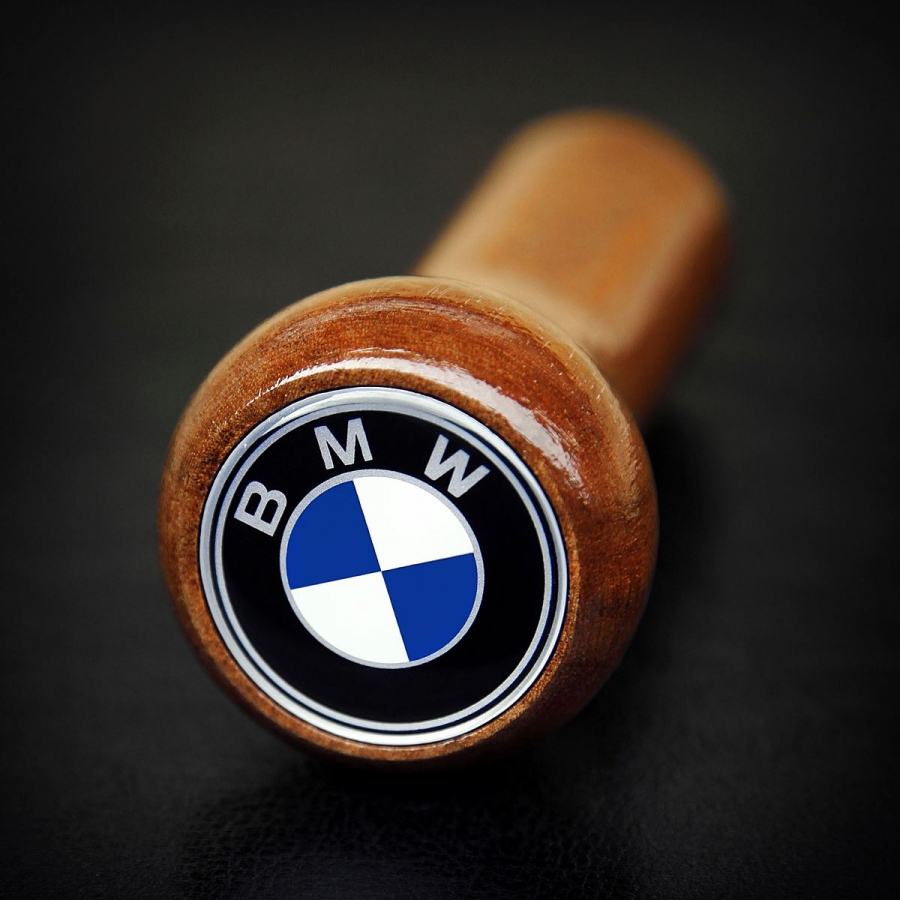 BMW Wooden Classic Gear Shift Knob Stick 5/6 Speed Manual Transmission Shifter Lever