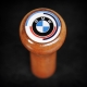 BMW Wooden M Classic Gear Shift Knob Stick 5/6 Speed Manual Transmission Shifter Lever