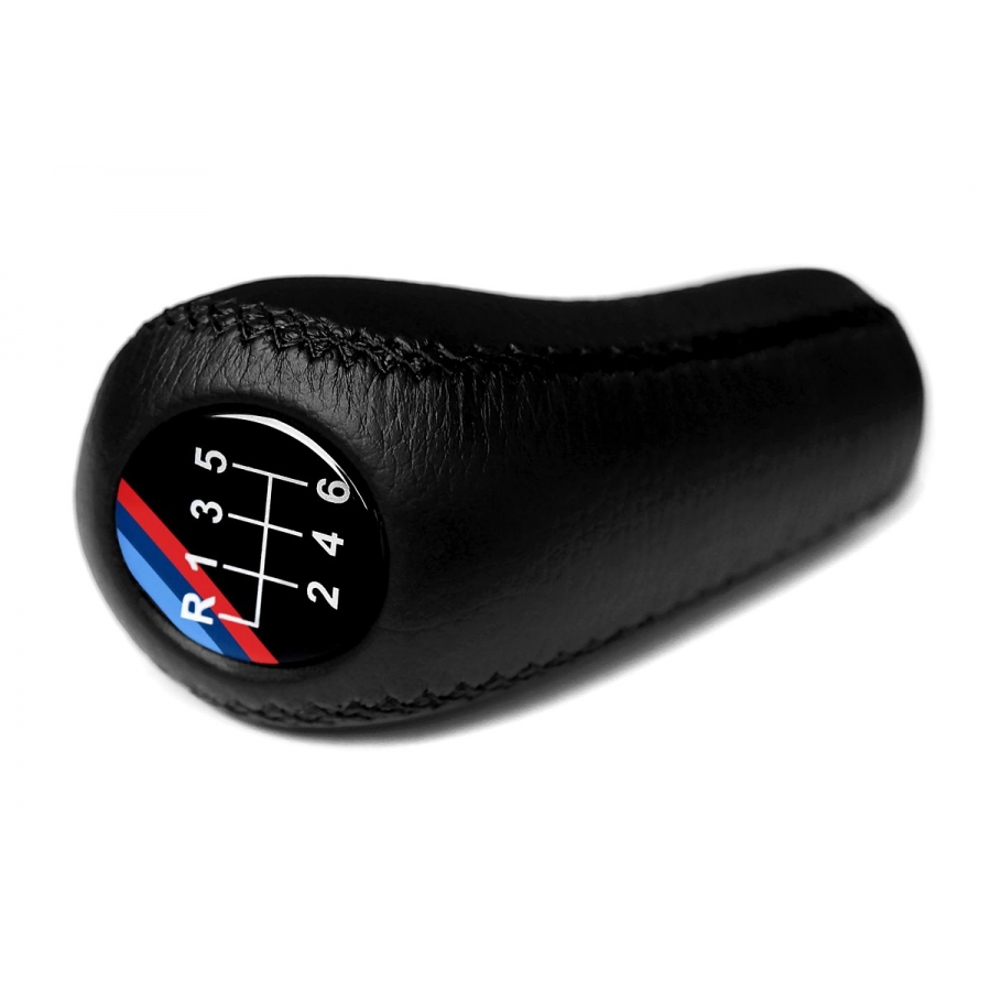 BMW M Technic Leather Gear Shift Knob Stick 6 Speed Manual Transmission Shifter Lever
