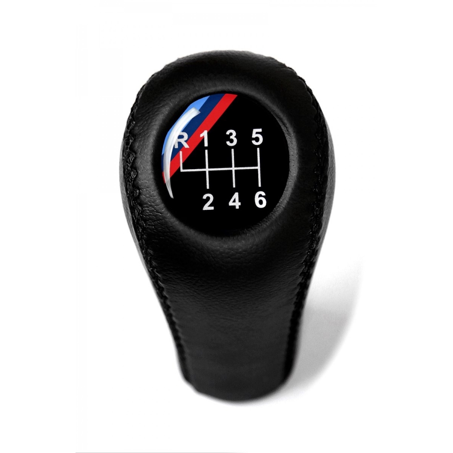 BMW M Technic Leather Gear Shift Knob Stick 6 Speed Manual Transmission Shifter Lever