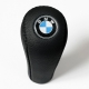 BMW Leather Classic Gear Shift Knob Stick 5/6 Speed Manual Transmission Shifter Lever
