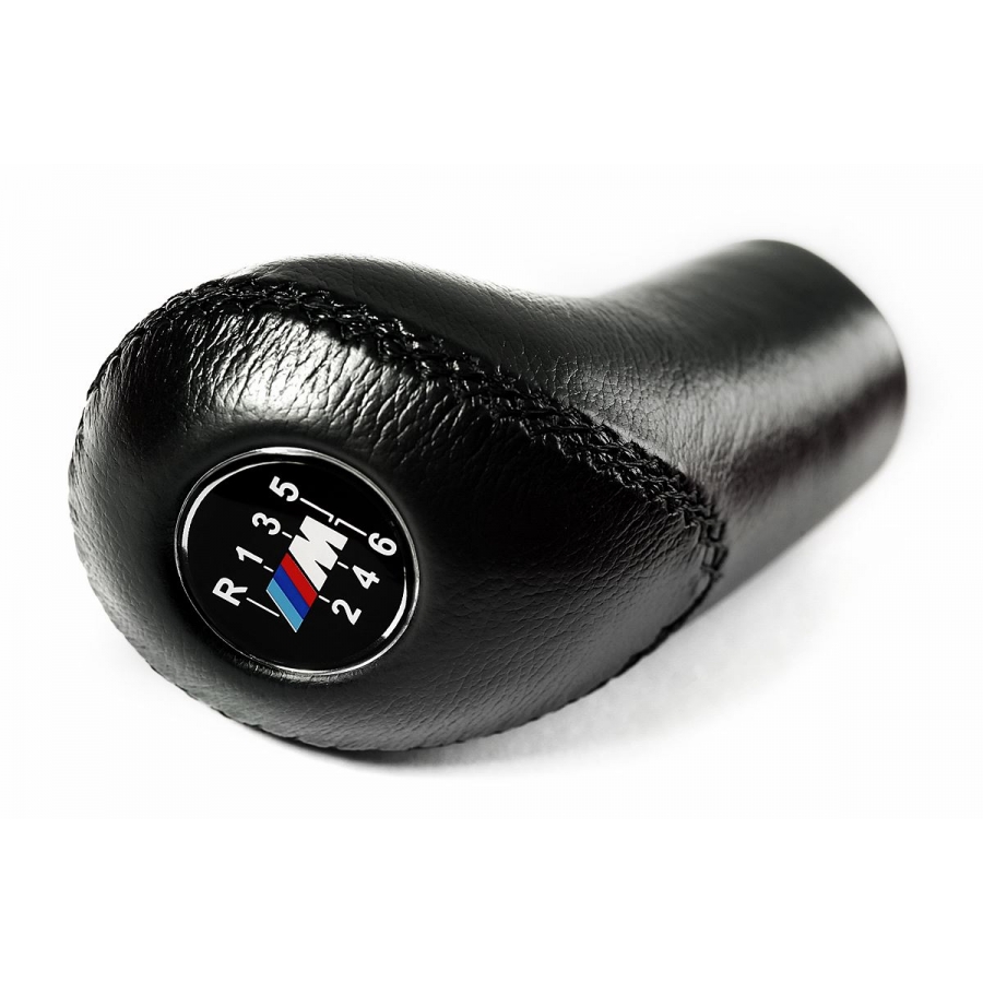 BMW M Technic Leather Gear Shift Knob Stick 6 Speed Manual Transmission Shifter Lever