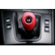 BMW M Sport Red/Black Leather Gear Shift Knob Stick 5 Speed Manual Transmission Shifter Lever