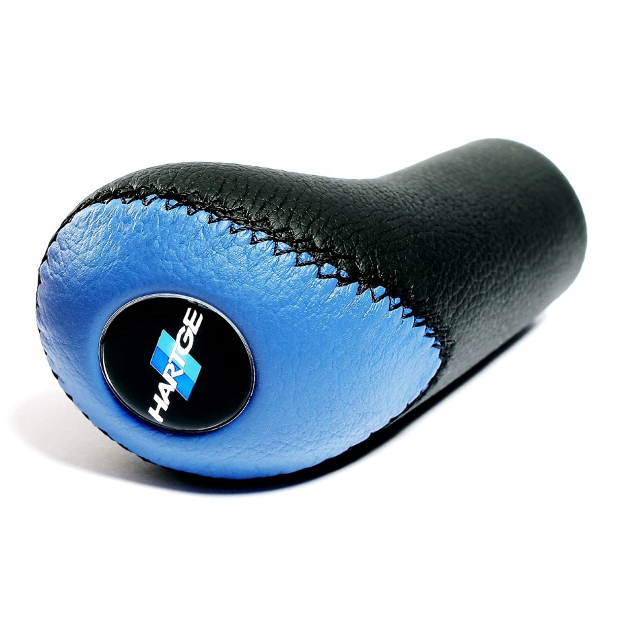 BMW Hartge Blue/Black Leather Gear Shift Knob Stick 5/6 Speed Manual Transmission Shifter Lever