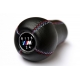 BMW Leather M Technic Tri Color ///M stitched Gear Shift Knob Stick 5 Speed Manual Transmission Shifter Lever