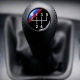 BMW E34 M Technic Leather Gear Shift Knob Stick 5 Speed Manual Transmission Shifter Lever & Gaiter Boot