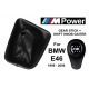 BMW E46 M Sport Leather Gear Shift Knob Stick 6 Speed Manual Transmission Shifter Lever & Gaiter Boot