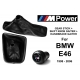 BMW E46 M Sport Leather Gear Shift Knob Stick 5 Speed Manual Transmission Shifter Lever + Handbrake + Gaiter Boot