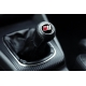 Audi S-Line Leather Screw-On Type Gear Shift Knob Stick 5/6 Speed Manual Transmission Shifter Lever