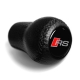 Audi RS-Line Leather Screw-On Type Gear Shift Knob Stick 5/6 Speed Manual Transmission Shifter Lever