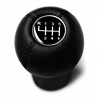 Audi Short Shift Knob 6 Speed Genuine Leather Manual Transmission Gear Shifter Lever Screw-On type M12x1.5