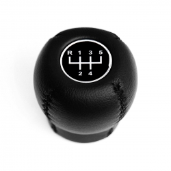 Opel Leather Gear Shift Knob Stick 5 Speed Manual Transmission Shifter Lever