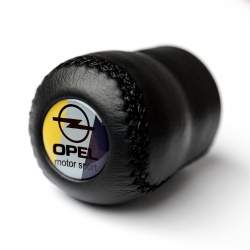 Opel Motorsport Leather Gear Shift Knob Stick 5/6 Speed Manual Transmission Shifter Lever