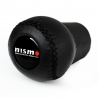Nissan Nismo Short Shift Knob 5 & 6 Speed Manual Transmission Genuine Leather Gear Shifter Lever Screw-On Type M10x1.25