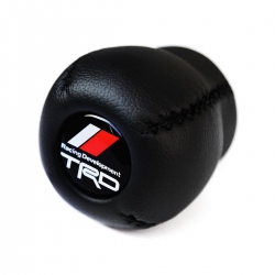 Toyota Trd Leather Screw-On Type Gear Shift Knob Stick 6 Speed Manual Transmission Shifter Lever