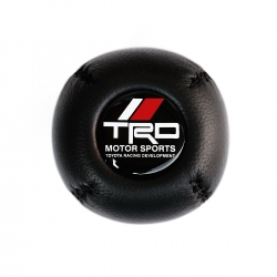 Toyota Trd Leather Screw-On Type Gear Shift Knob Stick 6 Speed Manual Transmission Shifter Lever