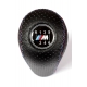 BMW Punched Leather M Sport Tri Color ///M stitched Gear Shift Knob Stick 6 Speed Manual Gearbox Shifter lever