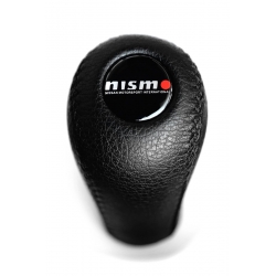 Nissan Nismo Leather Gear Shift Knob Stick 5/6 Speed Manual Transmission Shifter Lever Screw-On Type M10xP1.25