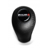 Nissan Nismo Gear Stick Shift Knob 5 & 6 Speed Manual Transmission Genuine Leather Shifter Lever Screw-On Type M10x1.25