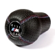BMW Leather M Sport 3 Color Stitching 6 Speed Gear Shift Knob