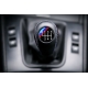 BMW M Technic Tri Color ///M stitched Leather Gear Shift Knob Stick 6 Speed Manual Transmission Shifter Lever