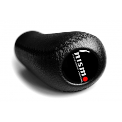 Nissan Nismo Leather Gear Shift Knob Stick 5/6 Speed Manual Transmission Shifter Lever Screw-On Type M10xP1.25