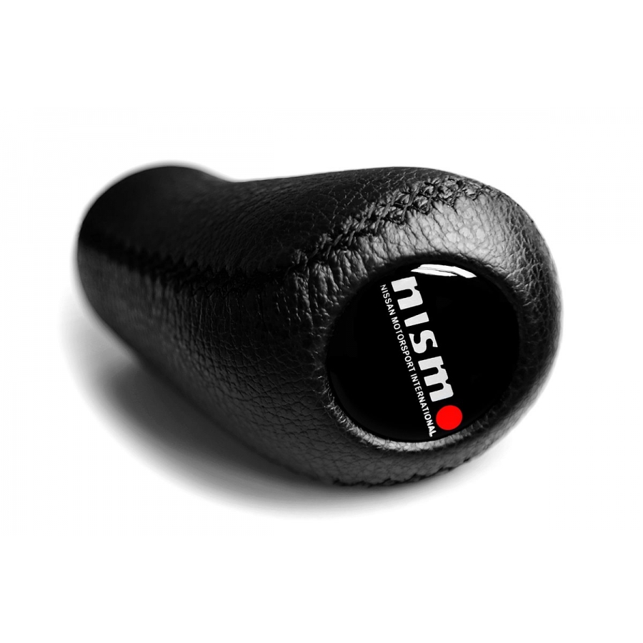 Nissan Nismo Leather Gear Shift Knob Stick 5/6 Speed Manual Transmission Shifter Lever Screw-On Type M10xP1.25