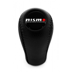 Nissan Nismo Leather Gear Shift Knob Stick 5/6 Speed Manual Transmission Shifter Lever Screw-On Type M10xP1.25