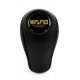 Nissan Old Nismo Emblem Leather Gear Shift Knob Stick 5/6 Speed Manual Transmission Shifter Lever Screw-On Type M10xP1.25