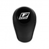 Lexus F Sport Silver Logo Gear Shift Knob Pull-UP Reverse Lockout 6 Speed Manual Transmission Shifter Lever Screw-On M12x1.25