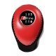 Audi S-Line Red/Black Leather Screw-On Type Gear Shift Knob Stick 5 Speed Manual Transmission Shifter Lever