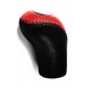 Audi S-Line Red/Black Leather Screw-On Type Gear Shift Knob Stick 5 Speed Manual Transmission Shifter Lever