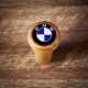 BMW Alpina Classic Wooden Gear Shift Knob Stick 4/5 Speed Manual Transmission Shifter Lever Screw-On