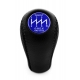 Honda / Acura Mugen Power Leather Shift Knob Stick 6 Speed Manual Transmission Shifter Lever M10xP1.5