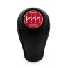 Honda / Acura Trust Grex Red Emblem Leather Shift Knob Stick 6 Speed Manual Transmission Shifter Lever M10xP1.5