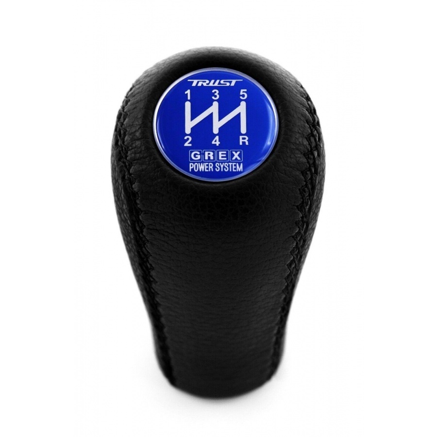 Honda / Acura Trust Grex Red Emblem Leather Shift Knob Stick 5 Speed Manual Transmission Shifter Lever M10xP1.5