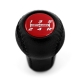 Honda / Acura Leather Gear Shift Knob Stick 5 Speed Manual Transmission Shifter Lever Screw-On Type M10xP1.5