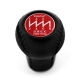 Honda / Acura Trust Grex Red Leather Shift Knob Stick 6 Speed Manual Transmission Shifter Lever M10xP1.5