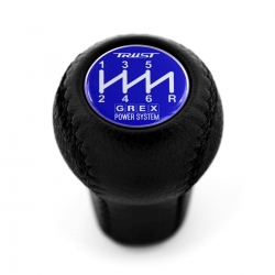 Honda / Acura Trust Grex Red Leather Short Shift Knob 6 Speed Manual Transmission Shifter Lever M10xP1.5