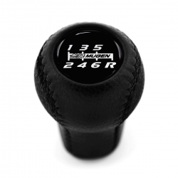 Honda / Acura Mugen Power Red Leather Short Shift Knob 6 Speed Manual Transmission Shifter Lever M10xP1.5