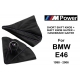BMW E46 M Sport M Stitched Leather Short Shift Knob 5 Speed + Handbrake + Gaiter Boot