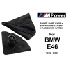 BMW E46 M Sport M Stitched Leather Short Shift Knob 6 Speed + Handbrake + Gaiter Boot