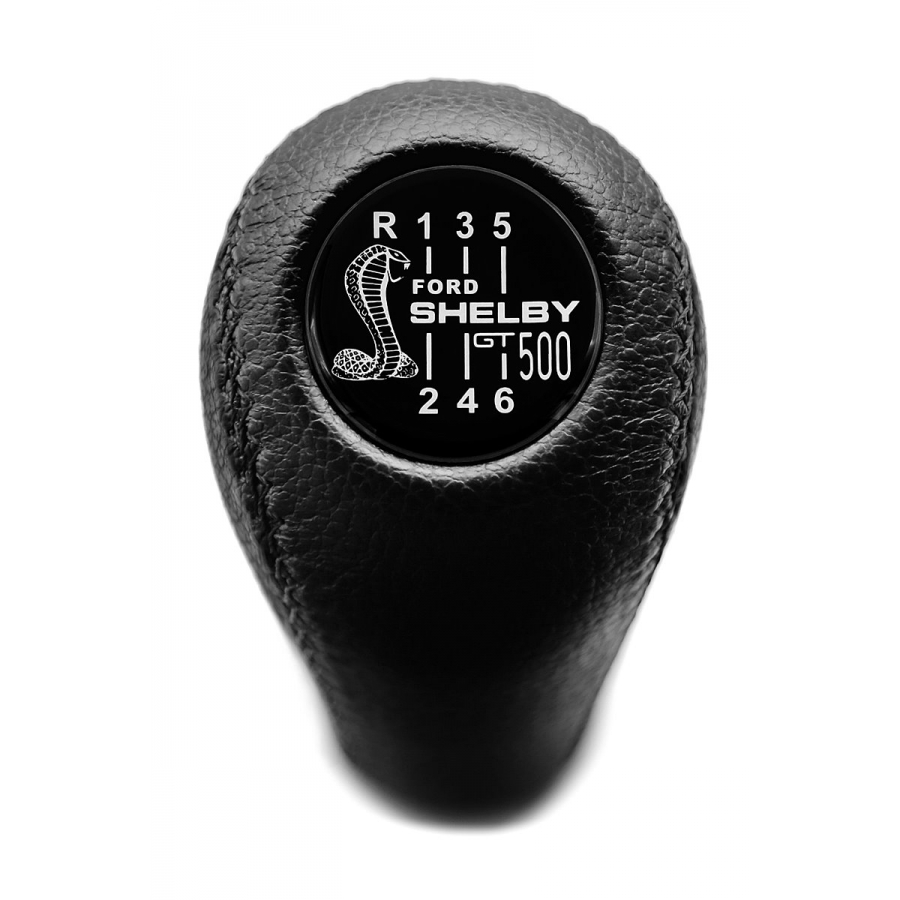 Mitsubishi Greddy Genuine Leather Screw-On Type Gear Shift Knob 5 Speed Manual Transmission Shifter Lever M10x1.25