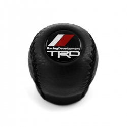 Toyota Trd Leather Screw-On Type Gear Shift Knob Stick 6 Speed Manual Transmission Shifter Lever